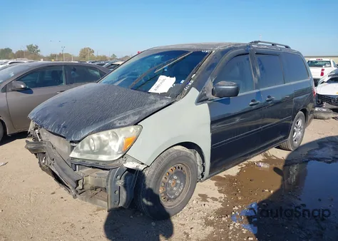 2006 Honda Odyssey Ex-L from USA, damaged, VIN 5FNRL38726B424503